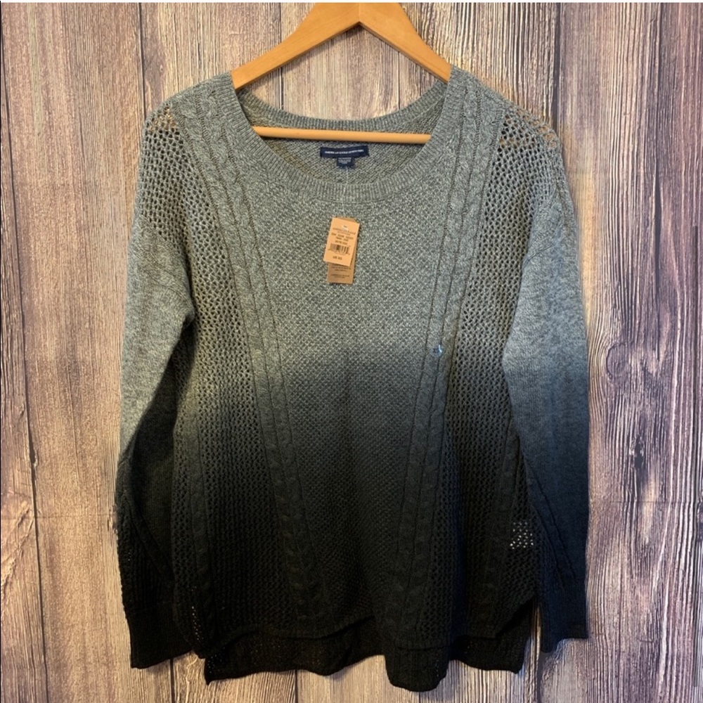 American Eagle Ombré Lightweight Sweater